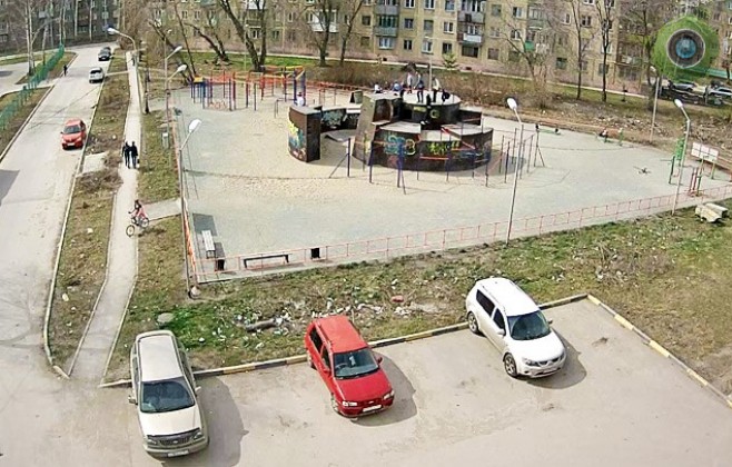 Площадка для паркура
