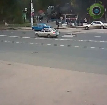 На площади Ревякина в Севастополе