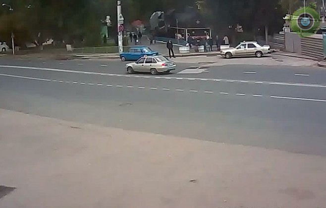 На площади Ревякина в Севастополе
