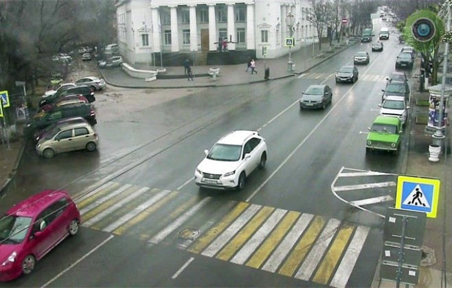 На улице Ленина в Севастополе