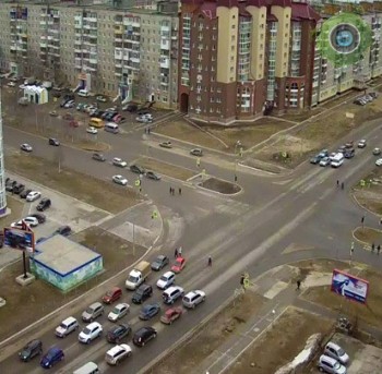 На перекрёстке Чапаева - 60 лет Октября