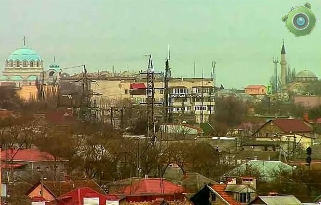 Вид на собор и мечеть