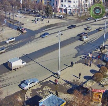 Перекрёсток пр. Советский - ул. Весенняя