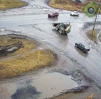 Перекрёсток Комсомольская — Октябрьское