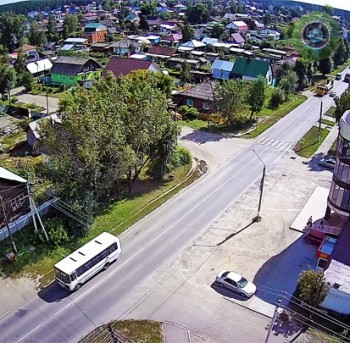 На перекрёстке Горького/Ключевской в Бийске