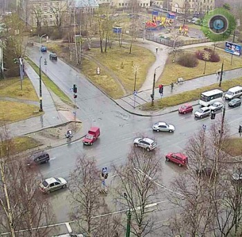 На перекрёстке Первомайский — Ленинградская