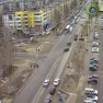 На перекрёстке Мира - проспект Победы