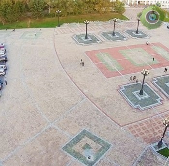 На площади Славы в Хабаровске