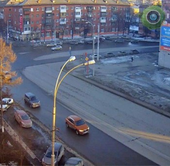 Перекрёсток ул. Красноармейская - ул. 50 лет Октября