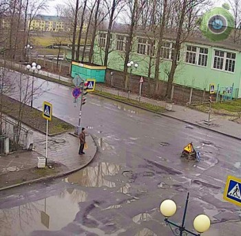 Перекрёсток Комсомольская — Горького