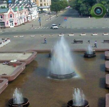 У фонтана «Мелодия»