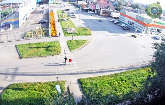 На перекрёстке Разина/Липового, г. Бийск