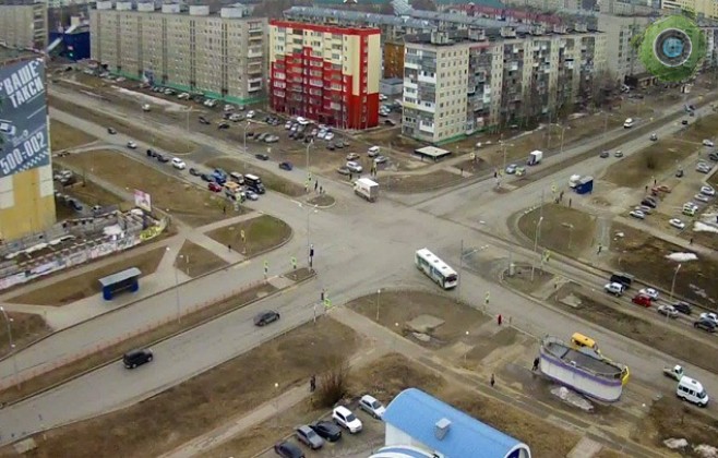 На перекрёстке Интернациональная - Чапаева