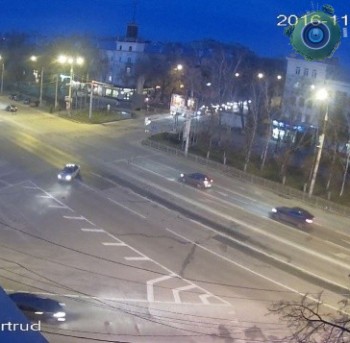 Перекресток Проспекта Труда и Московского проспекта (Воронеж, Россия)