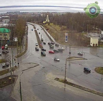 На перекрёстке Лыжная — Балтийская
