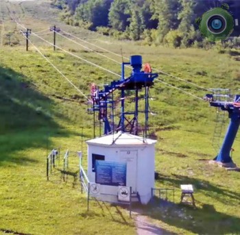 С видом на склон «Катунь» в Белокурихе