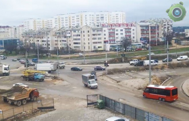 Перекресток: Городское шоссе - ул. Хрусталева