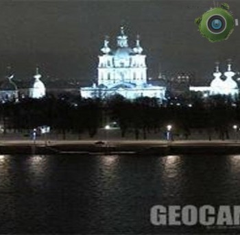 Смольного собора, Нева, Санкт-Петербург