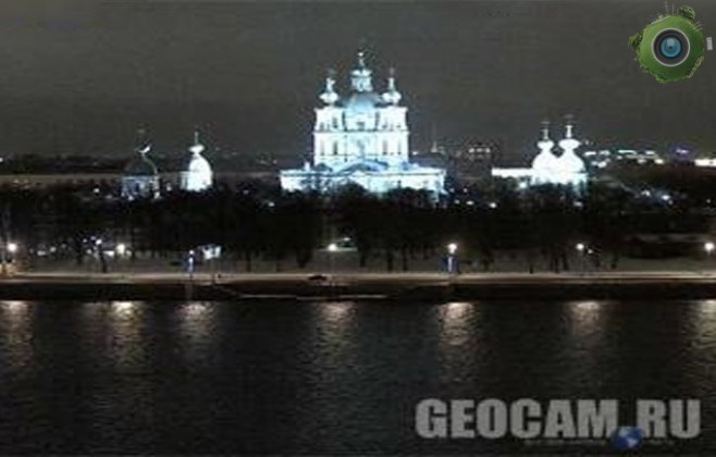 Смольного собора, Нева, Санкт-Петербург