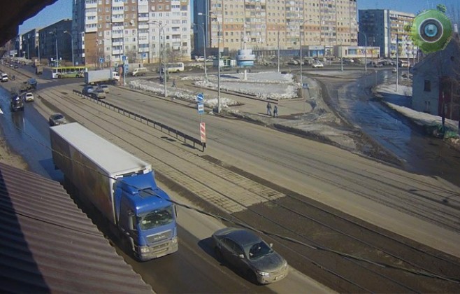 Перекрёсток пр. Шахтёров - ул. Терешковой