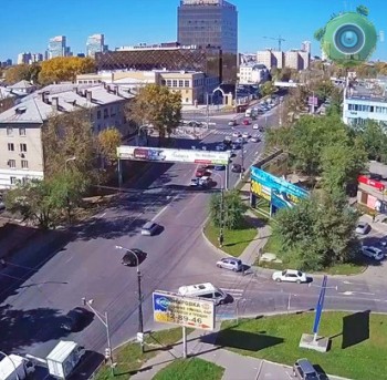 На перекрёстке Энергомаш, Хабаровск