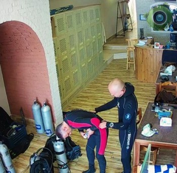 В «Русском клубе» в Дахабе, Египет
