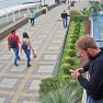 На приморской набережной в Адлере
