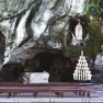 В гроте Масабьель в Лурде