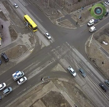 На перекрёстке Мира - Дзержинского