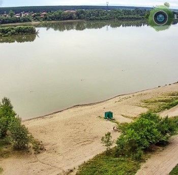 Пляжа «Зелёный клин» в Бийске