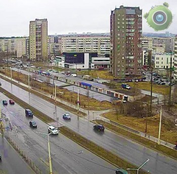 Пешеходный переход на Лососинском шоссе