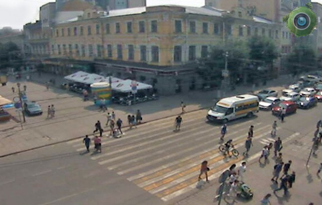 На проспекте Кирова в Саратове