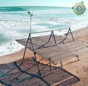 На Федотовой косе в Кирилловке на Азовском море