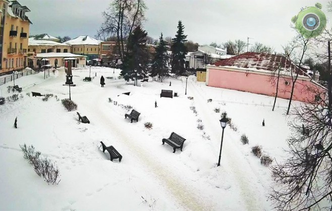 В Сквере Моргунова
