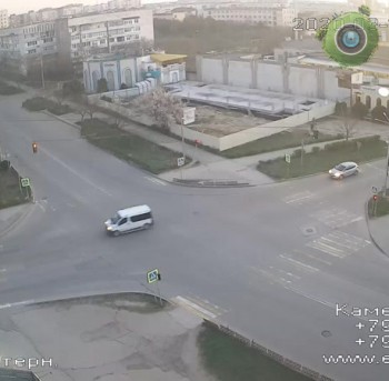 Перекресток проспекта Победы и улицы Интернациональная