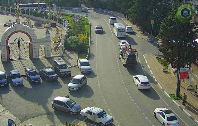 Перекресток улиц Виноградная, Госпитальная и Пирогова