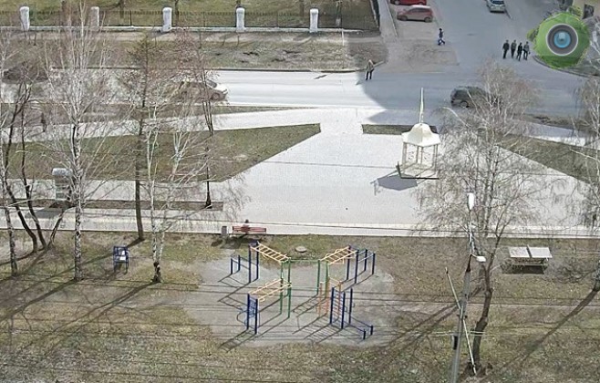 На аллее «Молодежная»