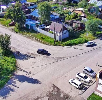 Дорожная   на перекрёстке Шадрина/Гастелло, Бийск