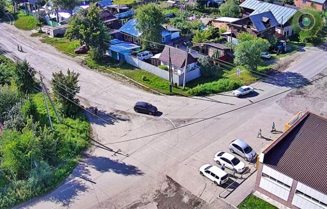 Дорожная   на перекрёстке Шадрина/Гастелло, Бийск
