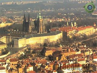 Пражский Град с высоты птичьего полета