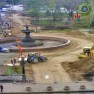 У фонтана в сквере Дзержинского