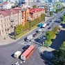 На перекрёстке Тургенева и Муравьёва-Амурского в Хабаровске