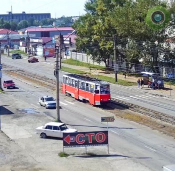 На улице Мерлина в Бийске