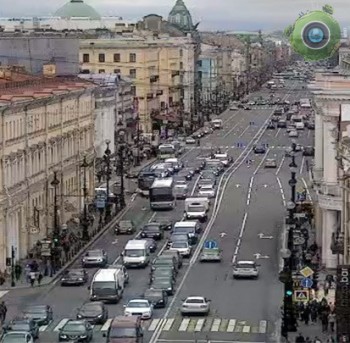 Панорама Невского проспекта