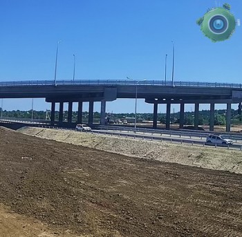 Автоподход к Крымскому мосту:     №3