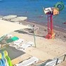 На пляже пансионата «Зенит» (Крым, Морское)