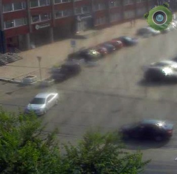 У речного вокзала в Саратове