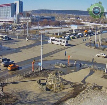 Перекрёсток пр. Ленина - ул. Терешковой