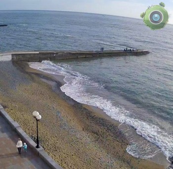Пляж возле ресторана «Старгород»