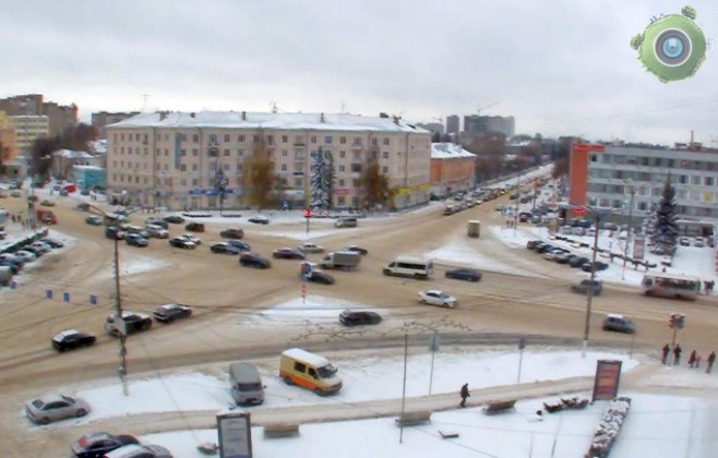 На площади Капошвара в Твери